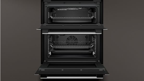 Neff N50 J1ACE4HN0B Electric Built Under Double Oven - Stainless Steel
