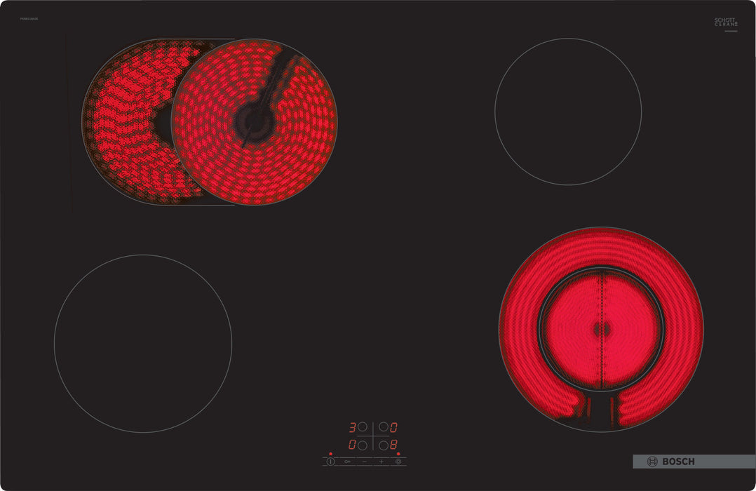 Bosch Series 4 80cm 4 Zone Ceramic Hob