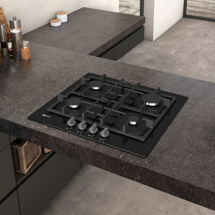 NEFF N50 T26CB49S0 59cm Gas Hob - Black