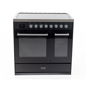 Tesla T90DCRCB - 90cm Double Cavity Electric Range Cooker