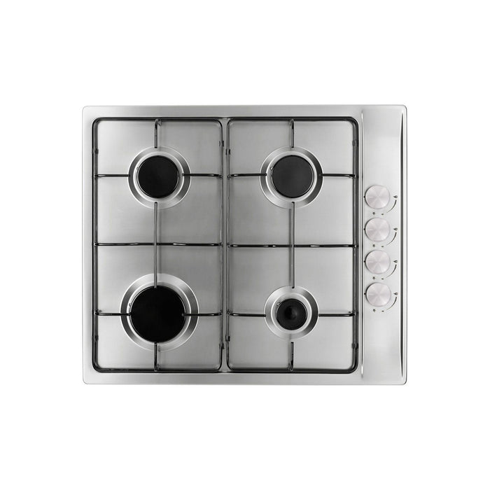 Cata UBGHFFJ60.1 60Cm 4 Burner Gas Hob - Stainless Steel