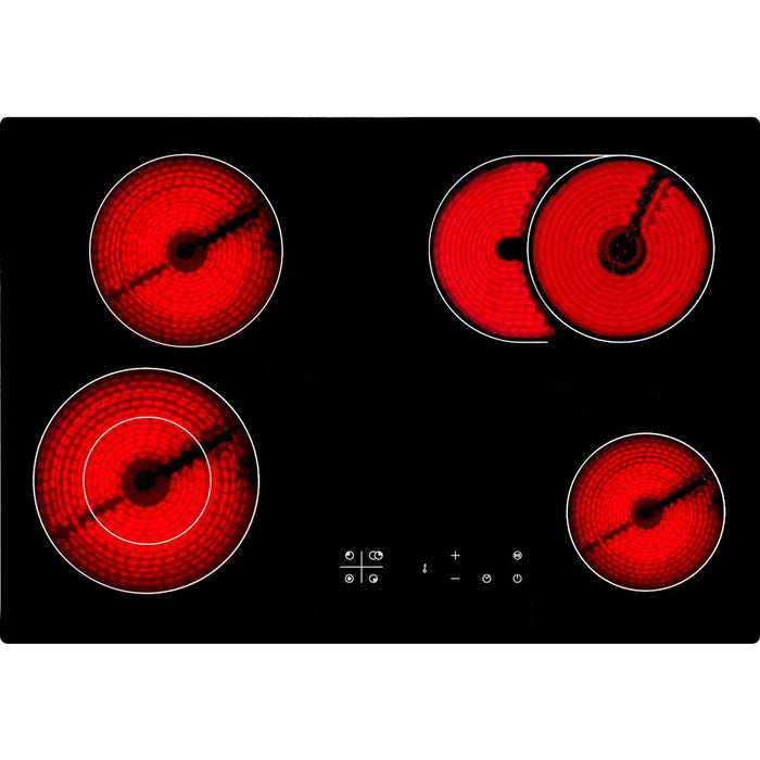 Culina UBTCC75 75cm 4 zone touch control ceramic hob