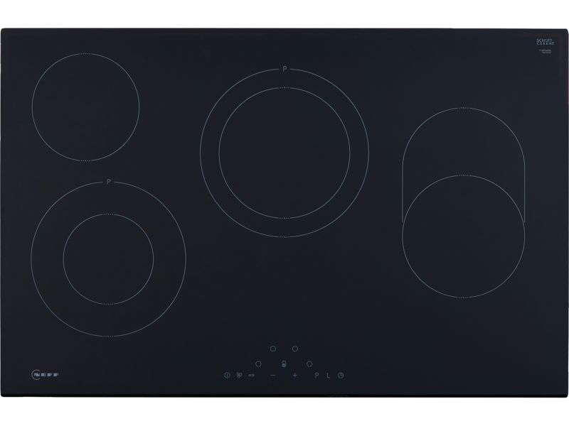 Neff T18FDH9L N70 80cm Black Ceramic Hob with Flex Zones