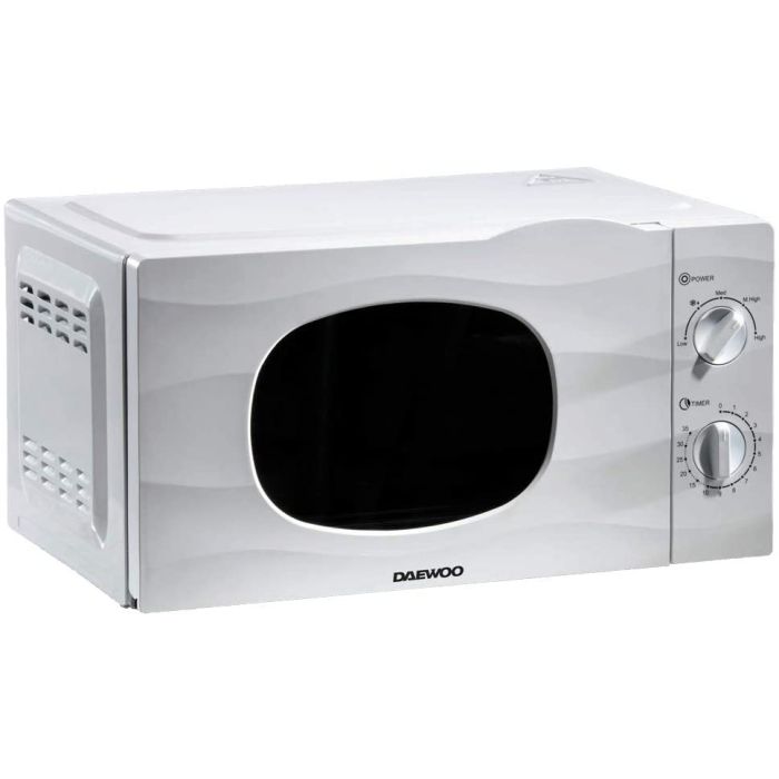 Daewoo Freestanding Microwave Oven In White 20L 700W SDA2095