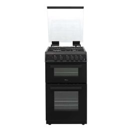 Hostess DOG50B Black Gas Lidded Double Oven Cooker - LPG Compatible