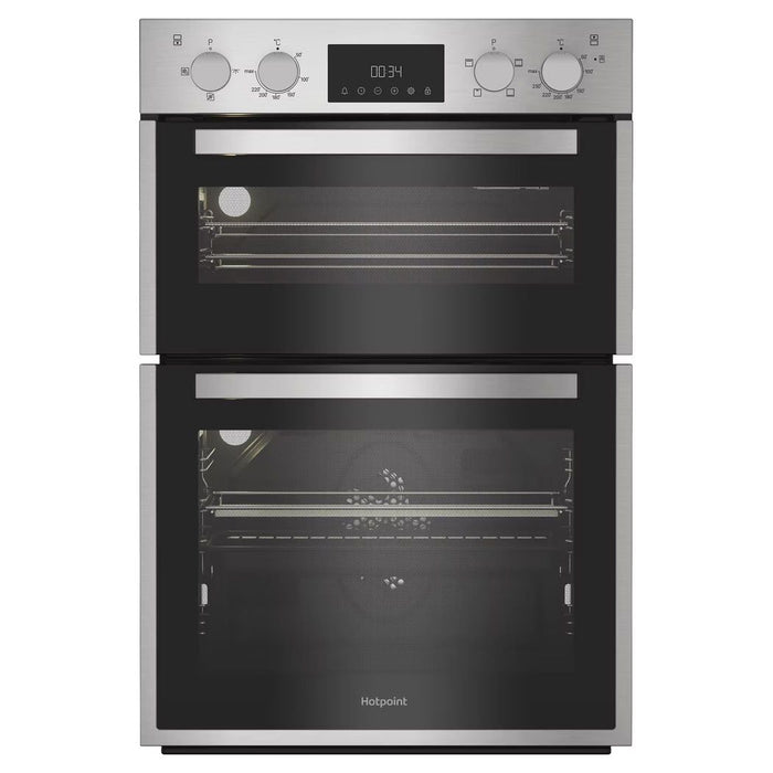 Hotpoint DIH 10D1 IX Built In Double Oven in Stainless Steel