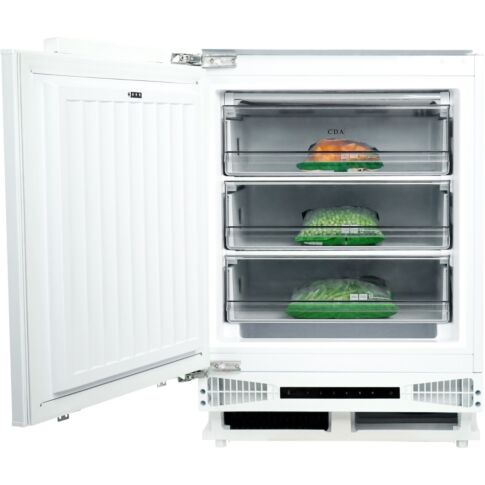 CDA  FW284 is a 60cm integrated/ under counter freezer