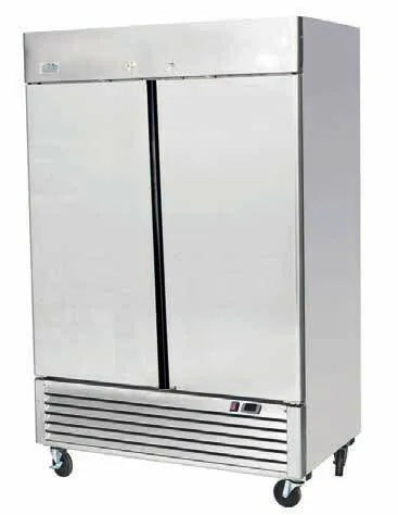 Ice-A-Cool ICE8960 Double Door Upright Fridge, 1300 Litres