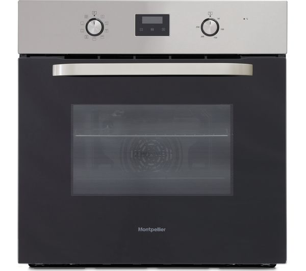 MONTPELLIER SFO58X Electric Oven - Black & Stainless Steel