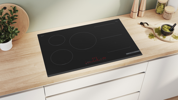 Bosch PVW831HB1E Series 6 Induction Hob, Black