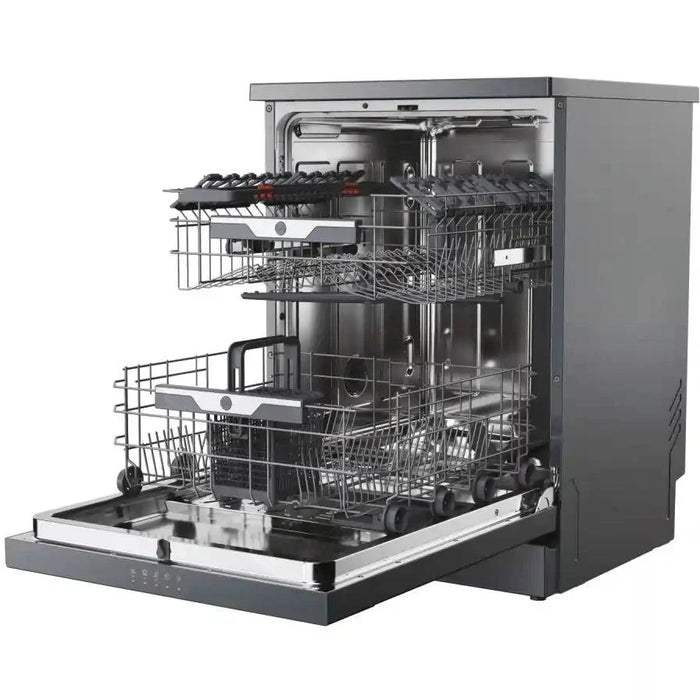 Hoover HF4C7L0A full size freestanding Dishwasher -Graphite