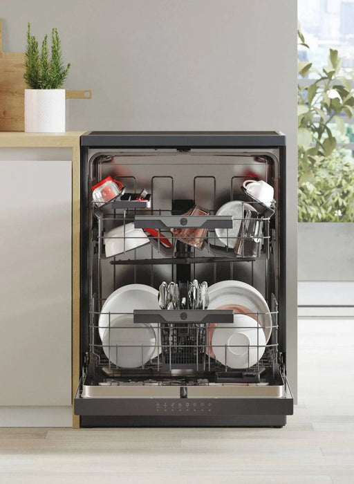 Hoover HF4C7L0A full size freestanding Dishwasher -Graphite