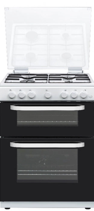 Hostess DOG60WH 60cm Gas Cooker Double Oven