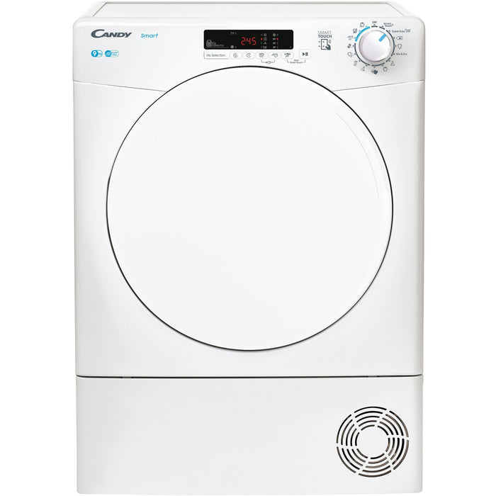 Grade A Candy Smart CSEC9DF 9Kg Condenser Tumble Dryer - White - B Rated -BB3608