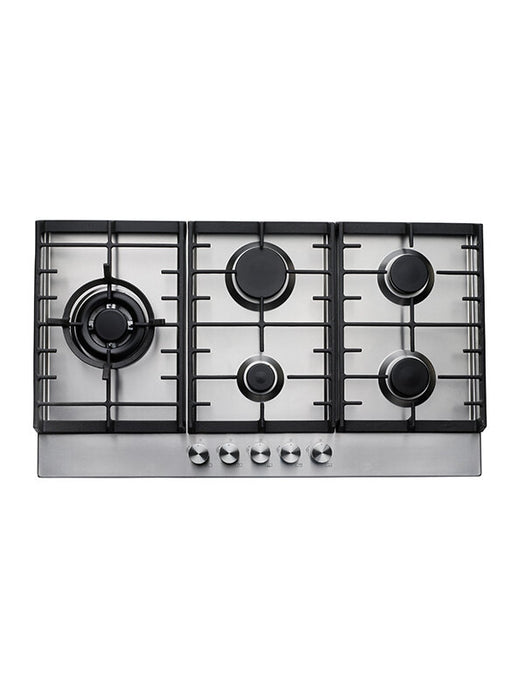 Teknix SCGH91X 90CM Gas Hob Stainless Steel (Unbranded)