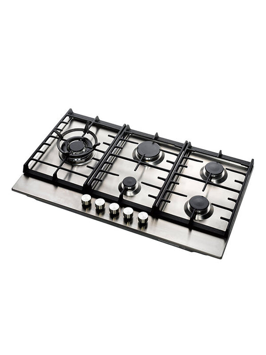 Teknix SCGH91X 90CM Gas Hob Stainless Steel (Unbranded)