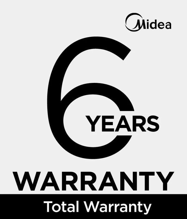 Midea MDRM706BIE70 - Midnight Glass American Fridge Freezer - 515L - E Energy