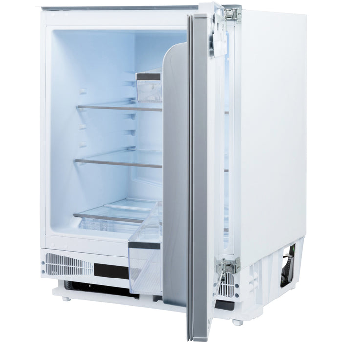 Willow WBU60F White 60cm Built Under Fridge with Integrated 135L