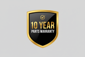 10 Years Parts Warranty 