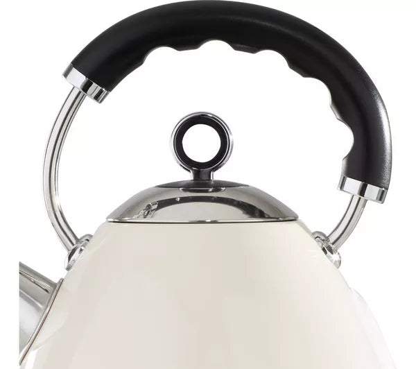 DAEWOO Kensington SDA1576 Traditional Kettle - Cream