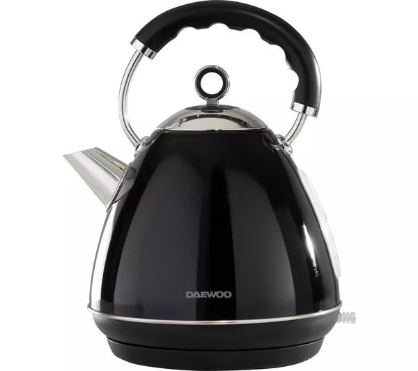 DAEWOO Kensington SDA1577 Traditional Kettle - Black