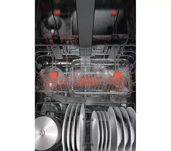 HOTPOINT HFC 3C26 WC X UK Full-size Dishwasher - Inox