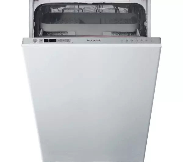 Grade A HOTPOINT HSIC 3M19 C UK N Slimline Fully Integrated Dishwasher -BB3767