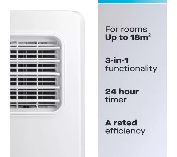DAEWOO COL1318 9000 BTU Portable Air Conditioner