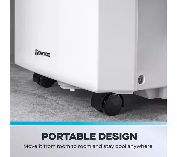 DAEWOO COL1318 9000 BTU Portable Air Conditioner