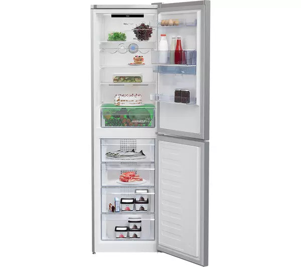 BEKO Pro HarvestFresh CNG4601DVPS 50/50 Fridge Freezer - Stainless Steel Effect
