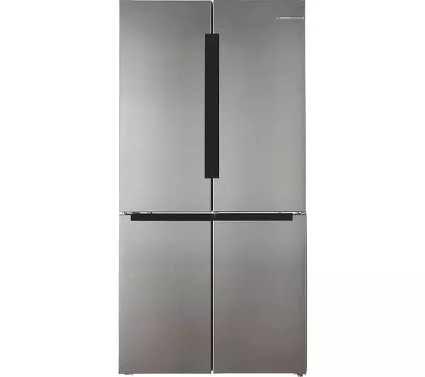 Bosch KFN96VPEAG Series 4 American Fridge Freezer, Non-Plumbed, Stainless Steel, E Rated
