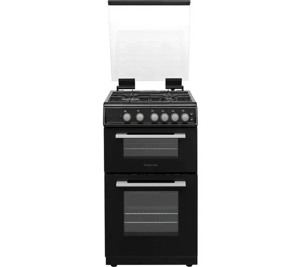 MONTPELLIER MDOG50LK 50 cm Gas Cooker - Black & Silver