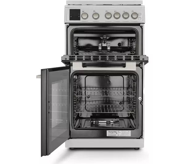 MONTPELLIER MDOG50LW 50 cm Gas Cooker - White