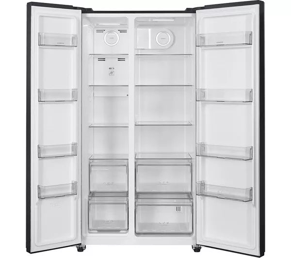 Grade A KENWOOD KSBSB23 American-Style Fridge Freezer - Black BB5433