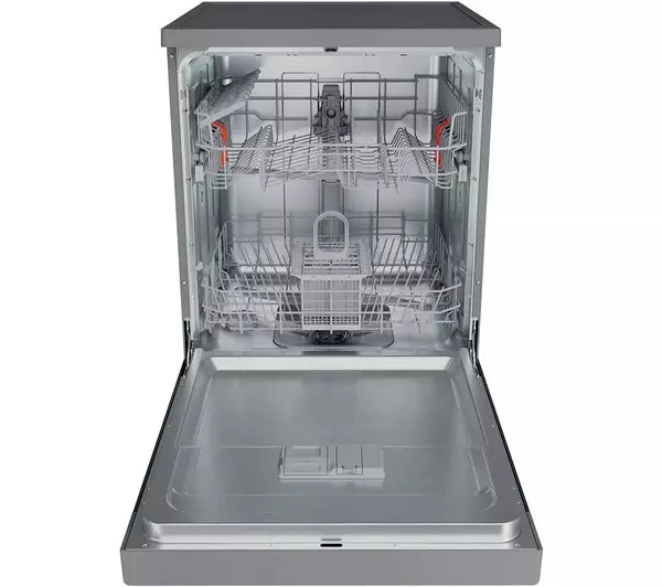 HOTPOINT H2F HL626 X UK Full-size Dishwasher - Inox
