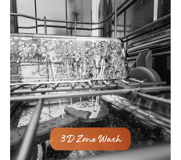 HOTPOINT Maxi Space H7F HP43 X UK Full-size Dishwasher - Silver