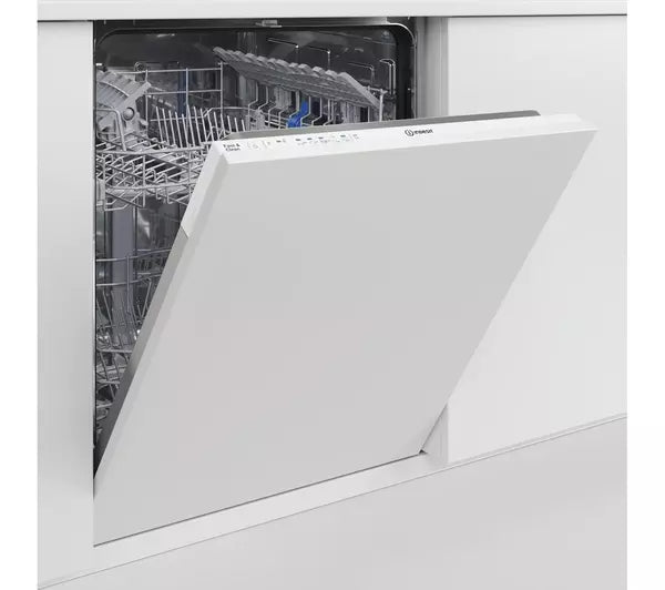 Grade A INDESIT D2I HL326 UK Fully Integrated Full-size Dishwasher - White -BB9504