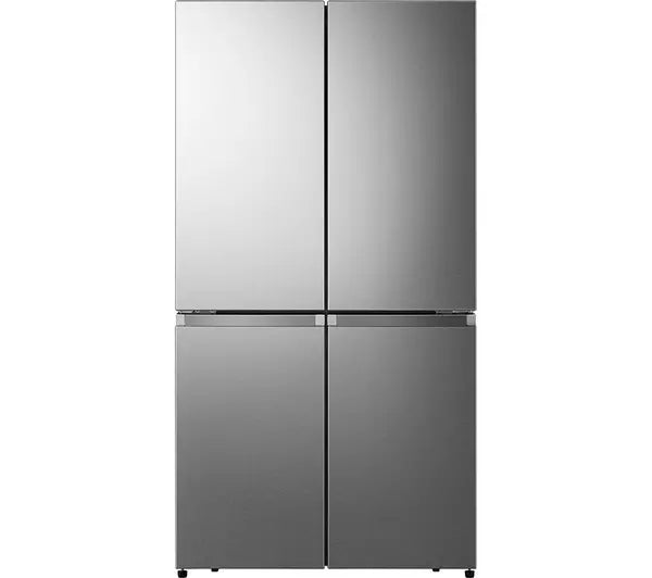Grade A HISENSE PureFlat RQ758N4SASE Smart Fridge Freezer - Stainless Steel -