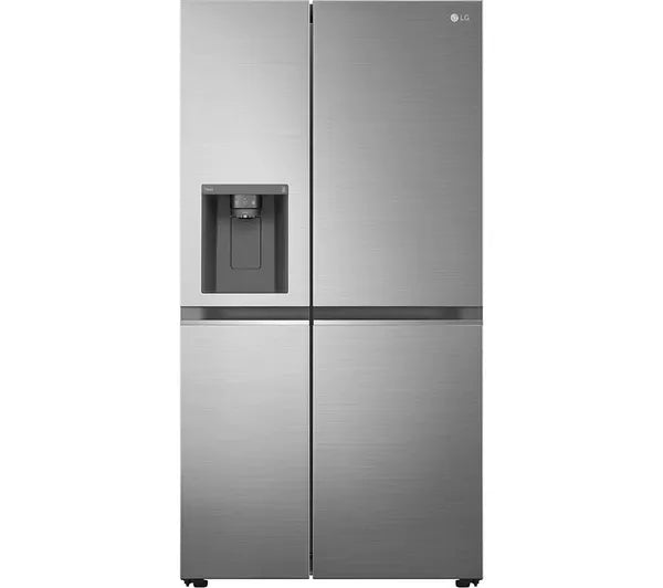 Grade A LG UVNano GSLD80PZRD American-Style Smart Fridge Freezer - Shiny Steel-BB5254