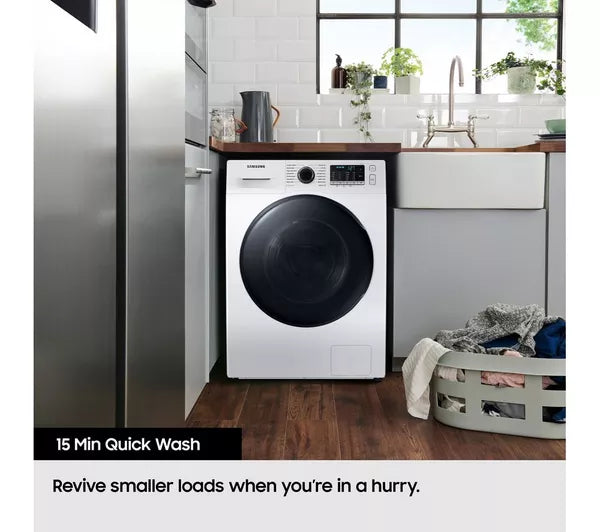SAMSUNG Series 5 AI Energy WW80CGC04DAEW WiFi-enabled 8 kg 1400 Spin Washing Machine - White