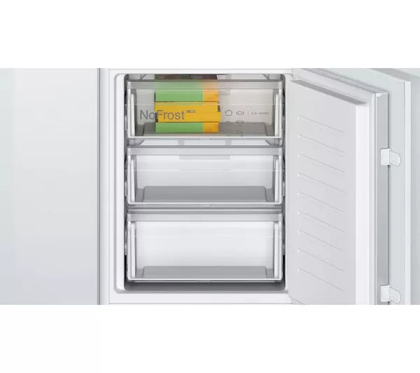 BOSCH Series 2 KIN86NSE0G Integrated 60/40 Fridge Freezer - Sliding Hinge