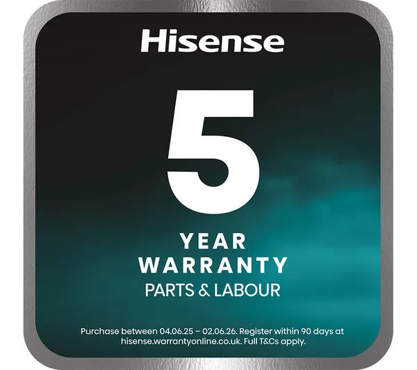 Hisense BIM325GI63DBGUK Built-In 25L Microwave Oven with Grill - Black
