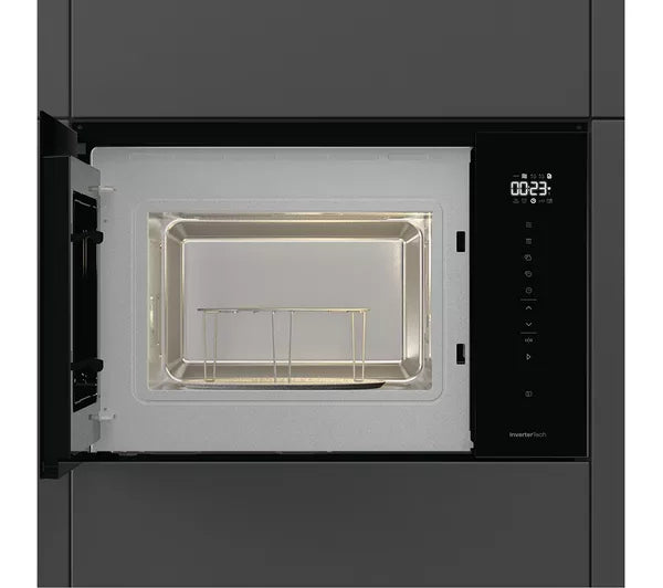 Hisense BIM325GI63DBGUK Built-In 25L Microwave Oven with Grill - Black