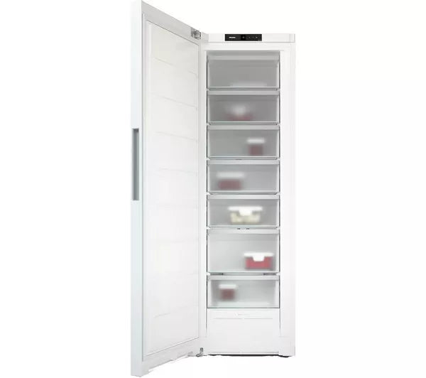 Miele FNS 4382 D White No Frost Tall Freezer, D Rated