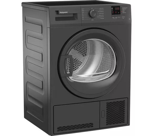 HOTPOINT C HD C92 GGGD UK 9 kg Condenser Tumble Dryer - Graphite
