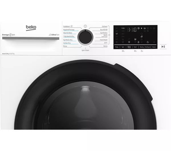 BEKO Pro BM5D510745UW 10.5 kg Washer Dryer - White
