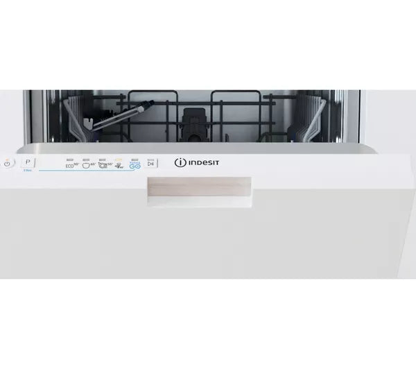 Grade A INDESIT Push&Go IN2ID10CS80UK Slimline Integrated Dishwasher
