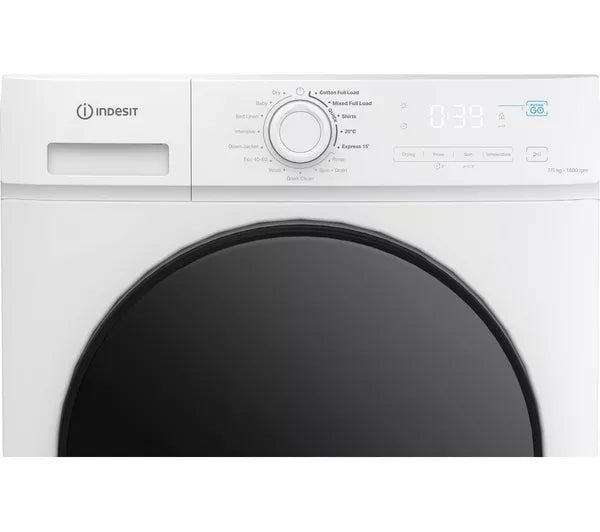 INDESIT MyTime IDMA 75624 UK 7 kg Washer Dryer - White