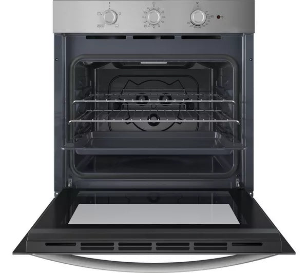 INDESIT Click&Clean IO 232H X UK Plug-in Electric Oven - Stainless Steel