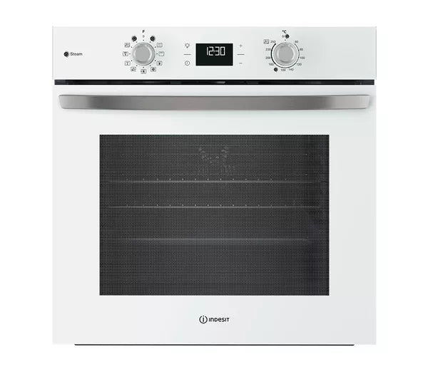 INDESIT Turn&Go IO 258HS W UK Plug-in Electric Oven - White